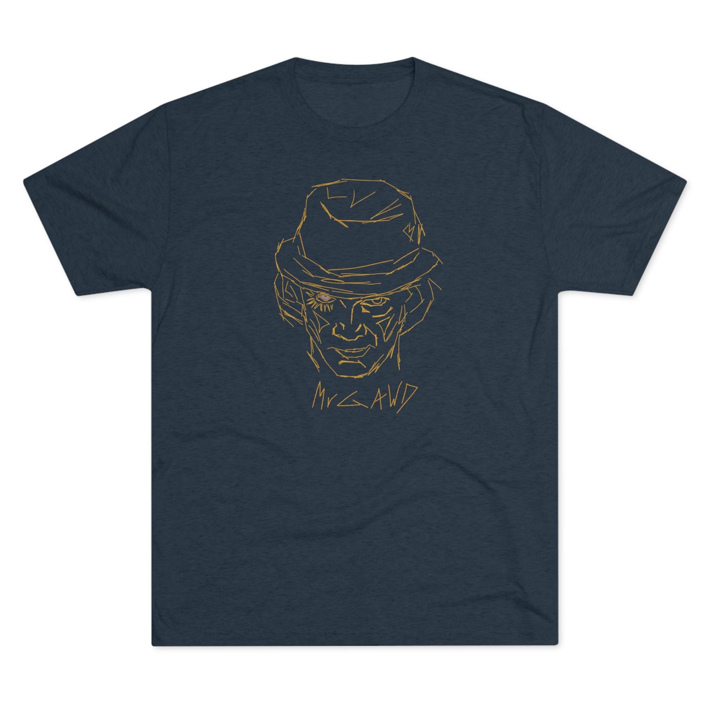 Mr Gawd 107 Unisex Tri-Blend Crew Tee