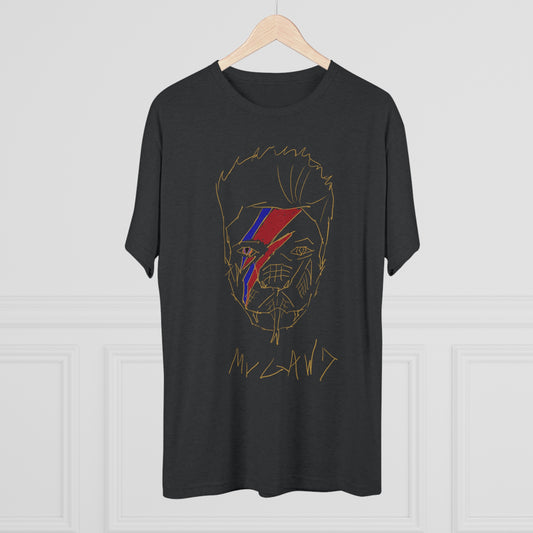 The Bowie Constrictor Unisex Tri-Blend Crew Tee