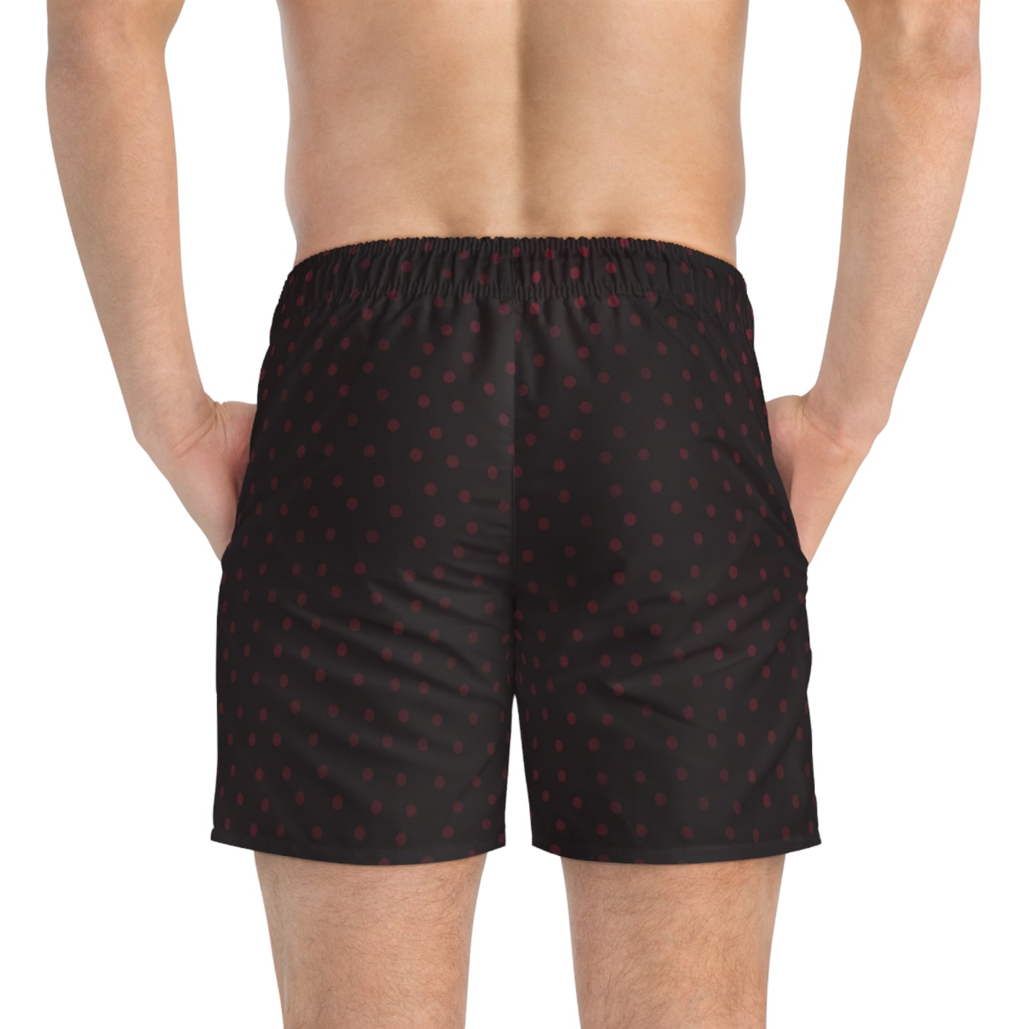 Black Pocka Dot Elephant Swim Trunks x Mr Gawd