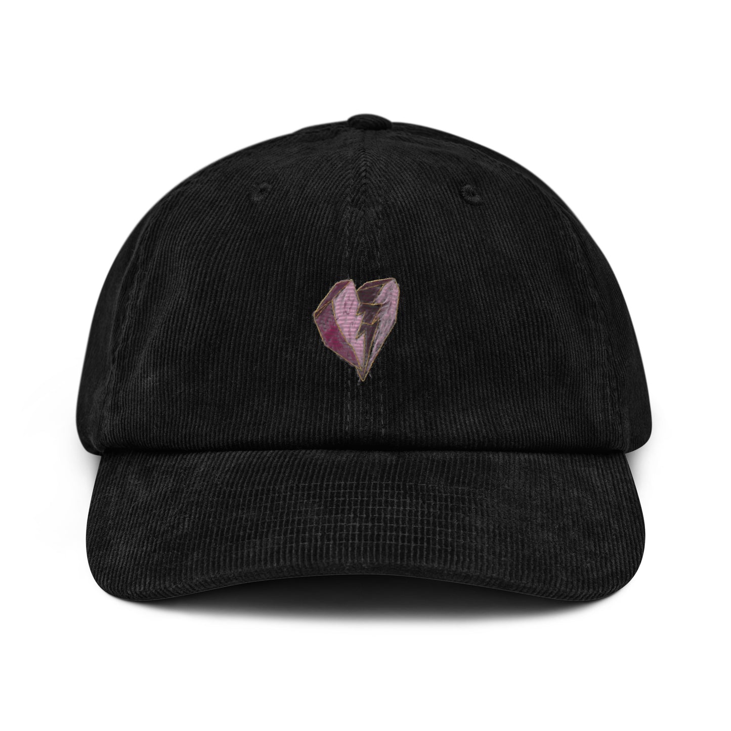 Crack Heart Corduroy hat