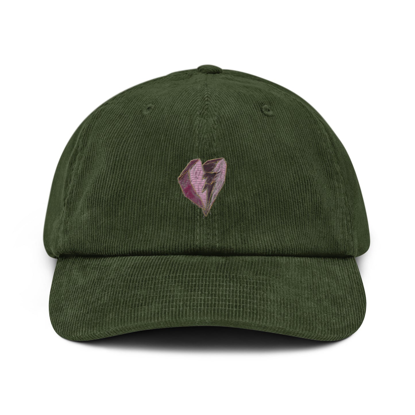 Crack Heart Corduroy hat