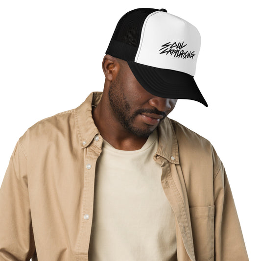 Embroidered Signature Soul Cap Trucker Hat II