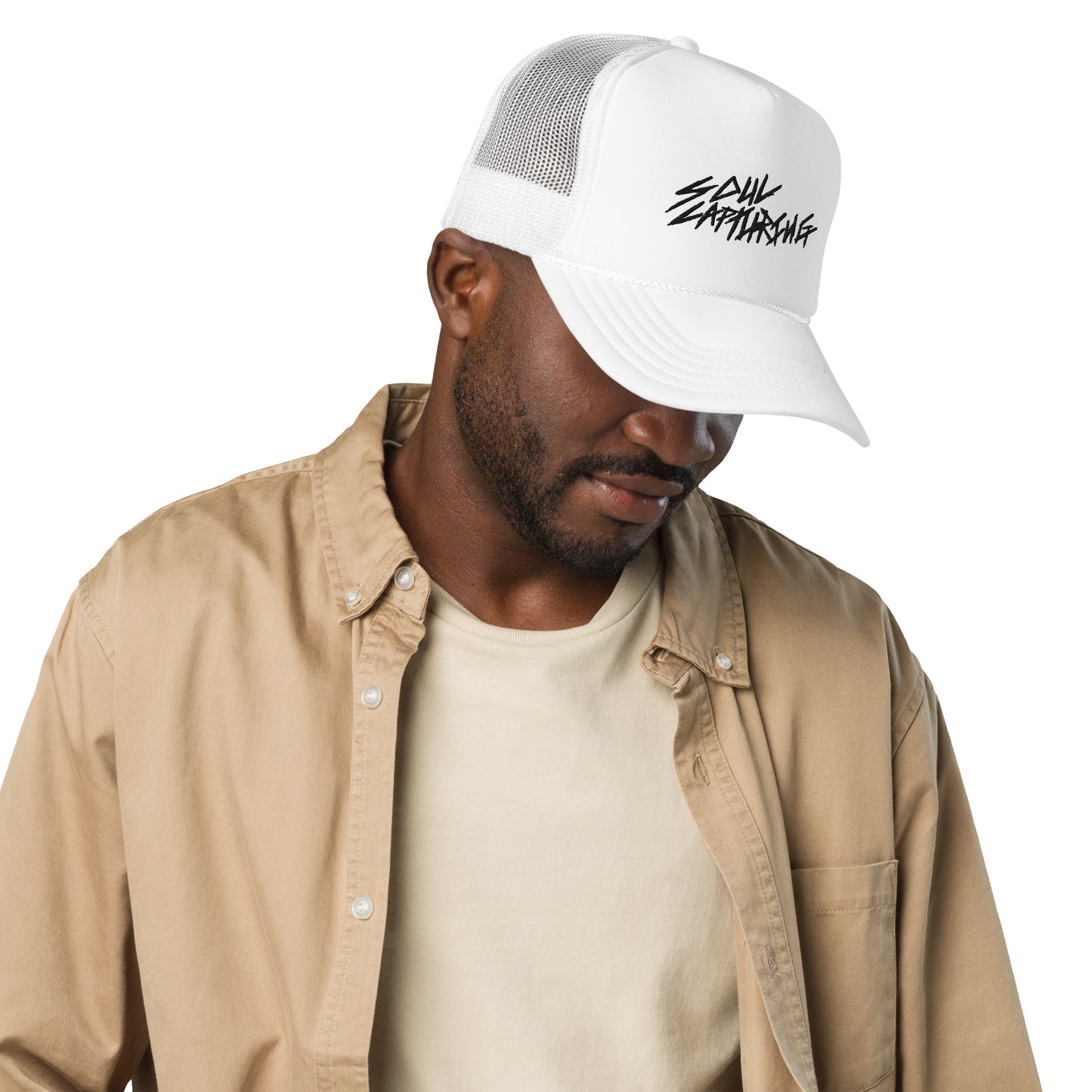 Embroidered Signature Soul Cap Trucker Hat II